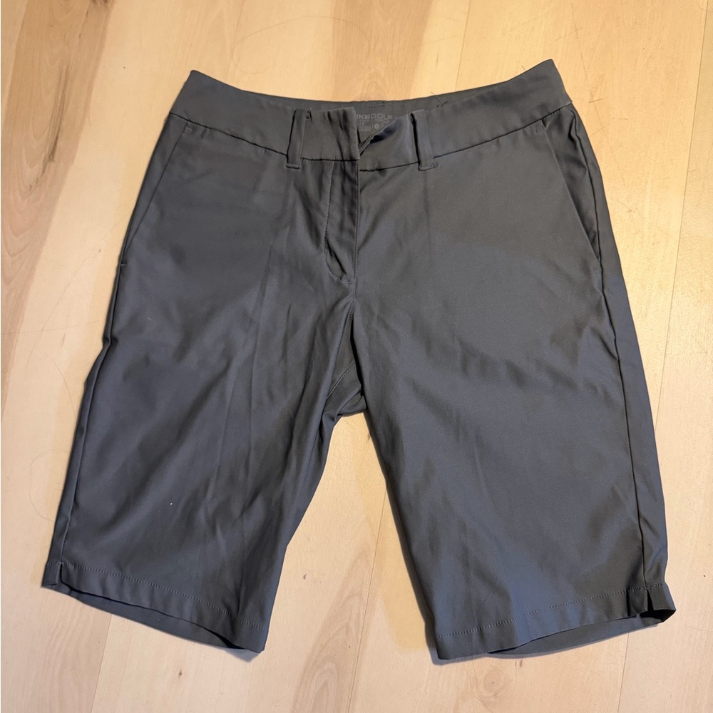 Nike Women’s Dry Fit Golf Shorts - Charcoal Gray
